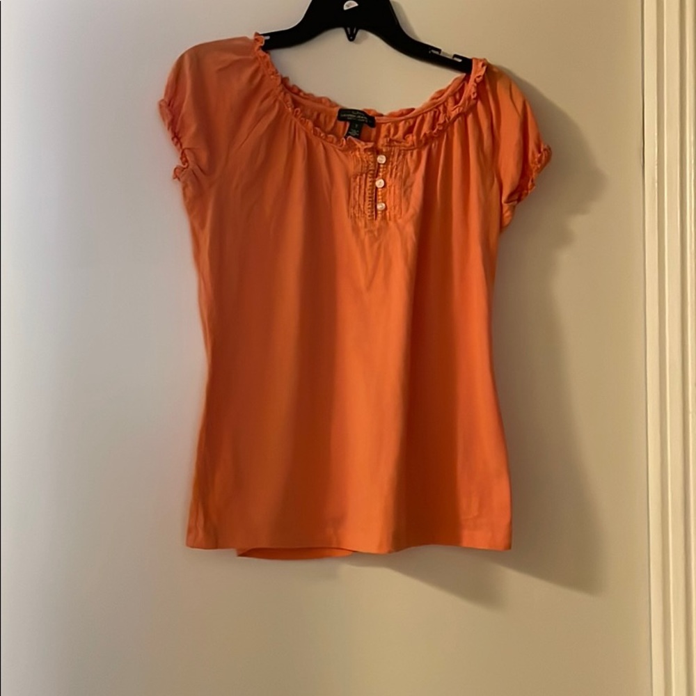 Ralph Lauren off-shoulder shirt